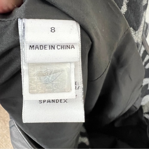 Diane Von Furstenberg Theodora Leopard Moto Leather Jacket - Picture 5 of 7